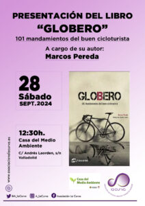 Lee más sobre el artículo Presentación del libro «Globero» a cargo de su autor, Marcos Pereda